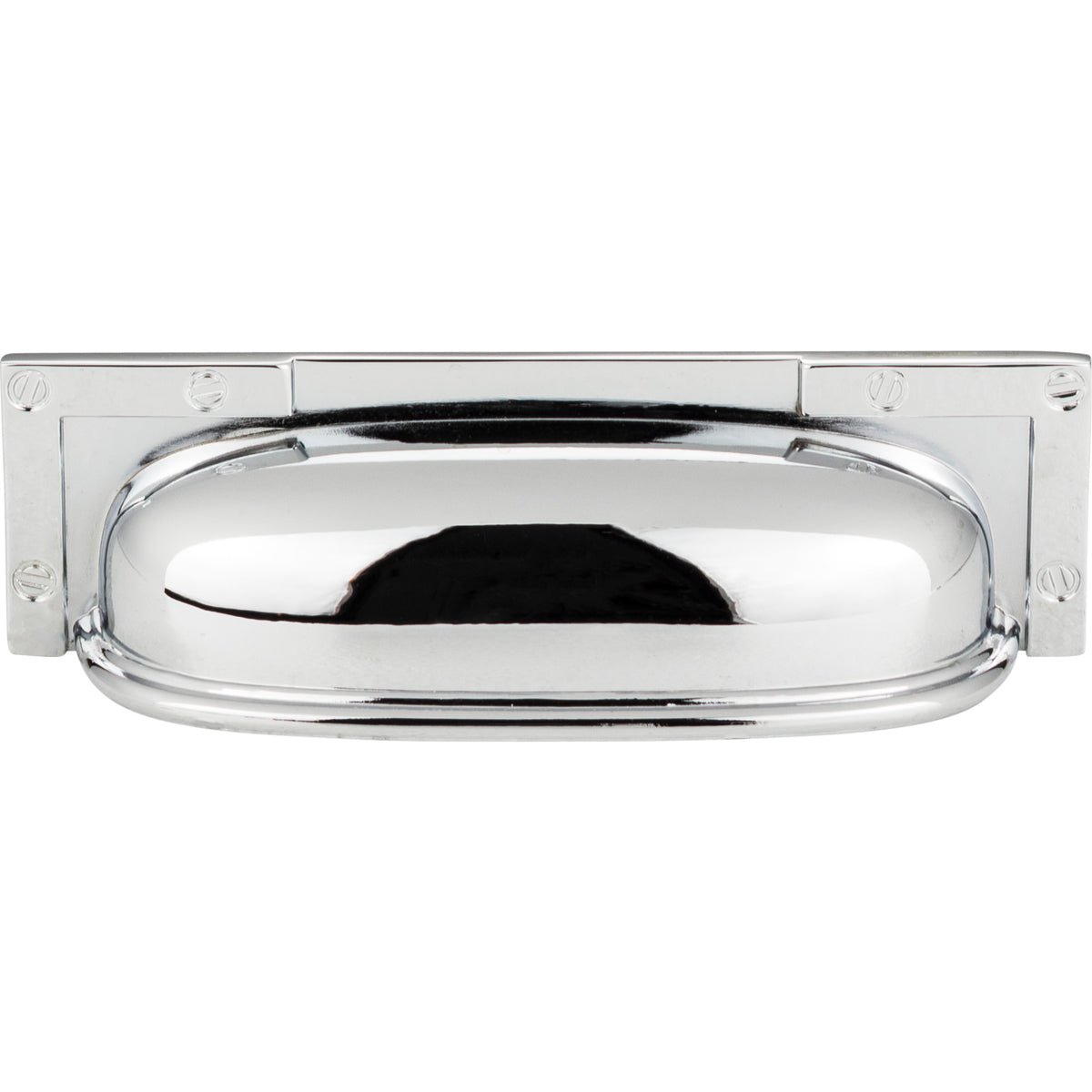 Atlas - Campaign L-Bracket Cup Pulls Polished Chrome
