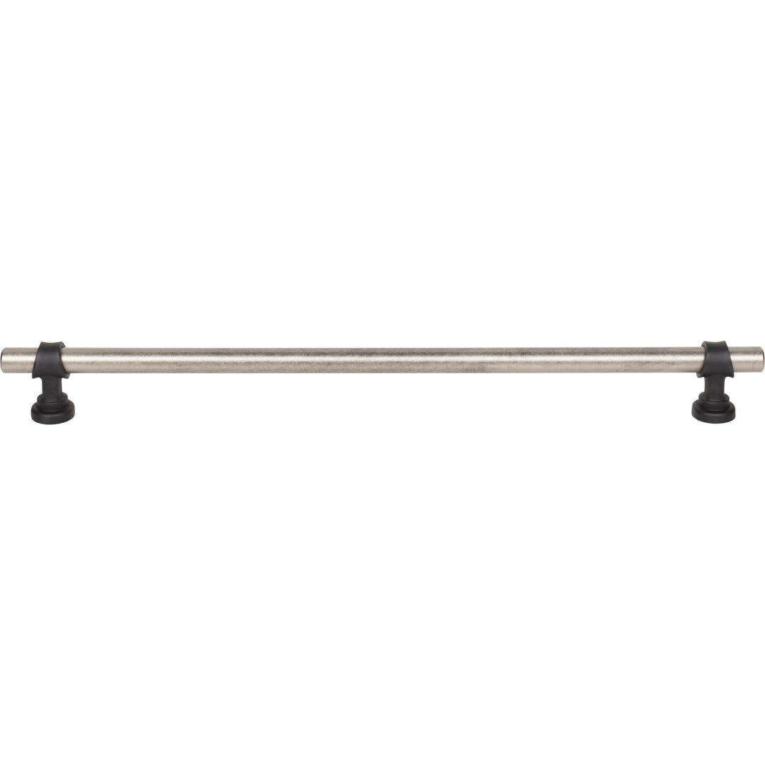 Top Knobs - Bit Bar Pulls (M1197) 12" Pewter Antique and Flat Black