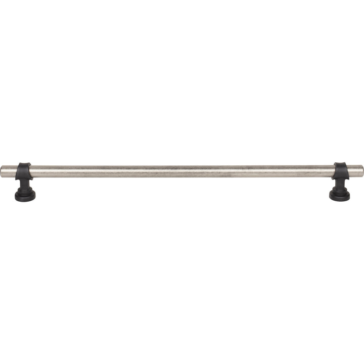 Top Knobs - Bit Bar Pulls (M1197) 12" Pewter Antique and Flat Black