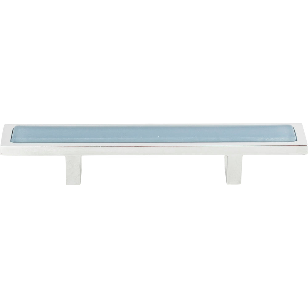 Atlas - Spa Blue Pulls Polished Chrome