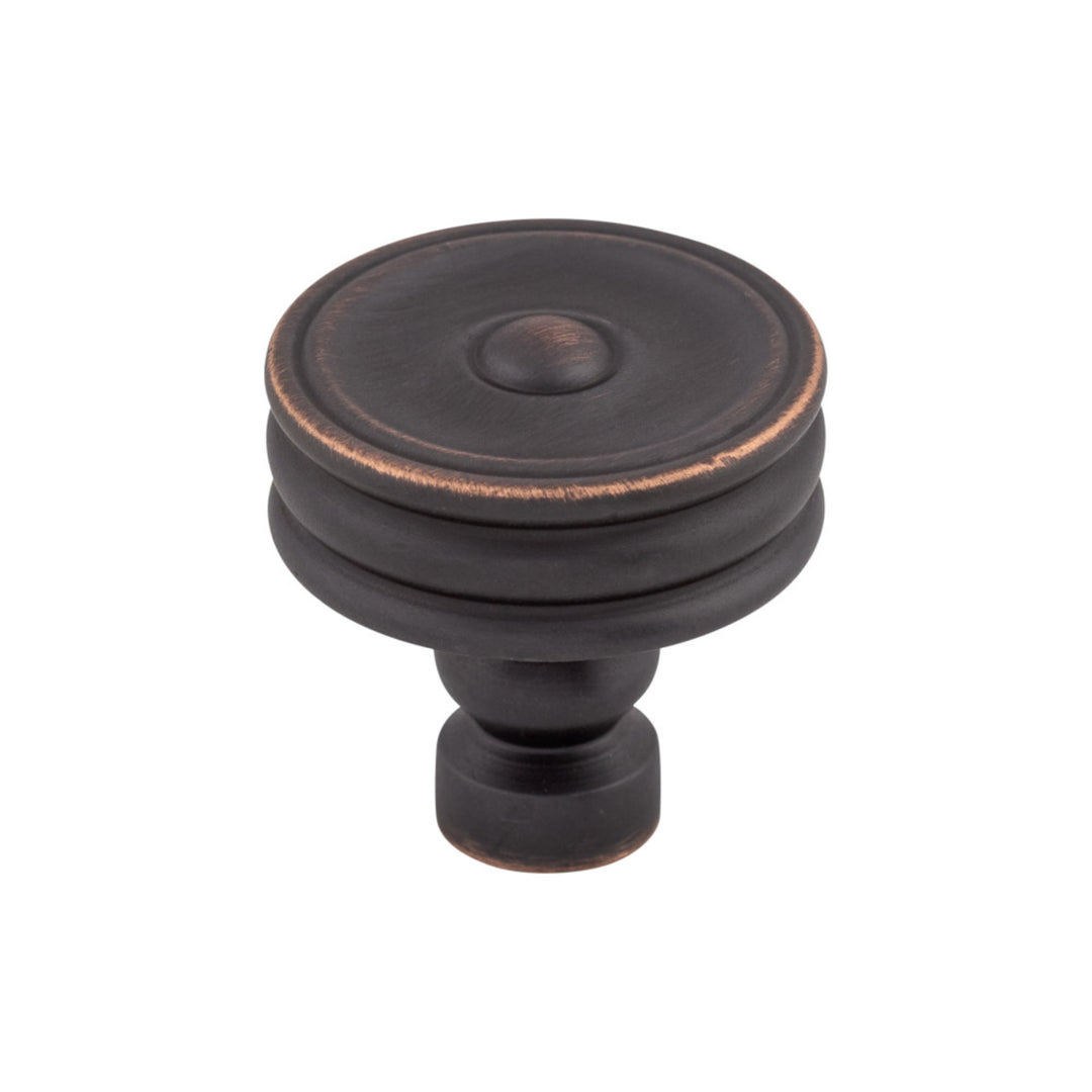 Top Knobs - Brixton Ridged Round Knobs Umbrio