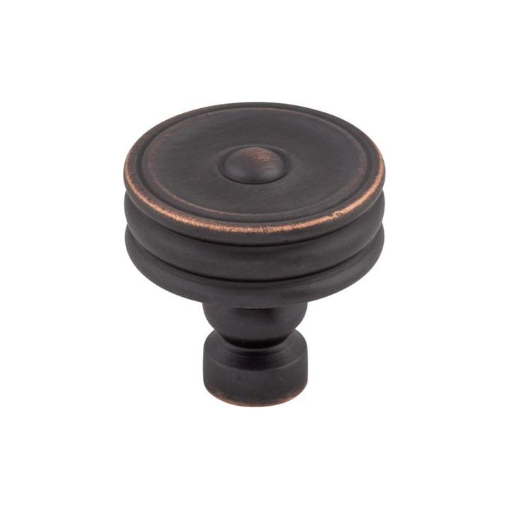 Top Knobs - Brixton Ridged Round Knobs Umbrio