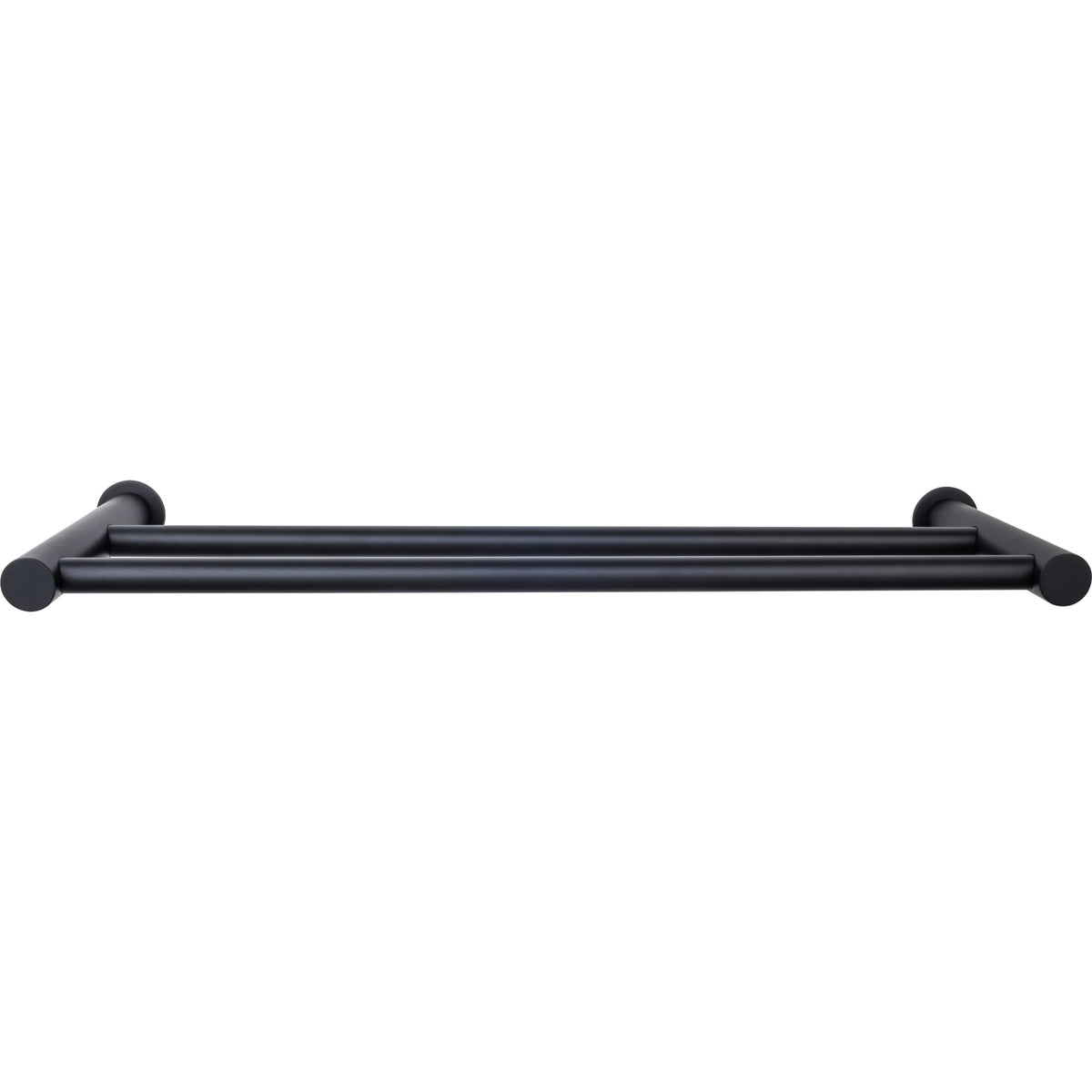 Top Knobs - Hopewell Bath Towel Bar Doubles 30" Flat Black