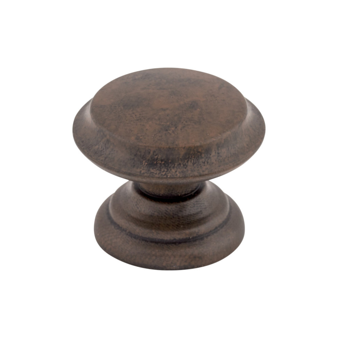 Top Knobs - Flat Top Round Knobs Patina Rouge