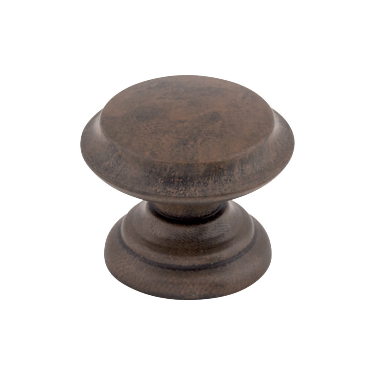 Top Knobs - Flat Top Round Knobs Patina Rouge