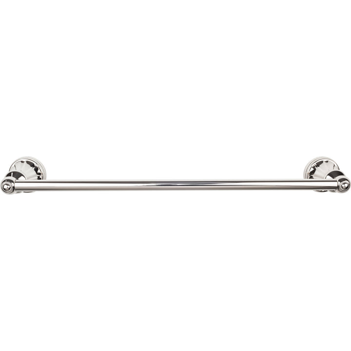 Top Knobs - Hudson Bath Towel Bar Singles 30" Polished Nickel