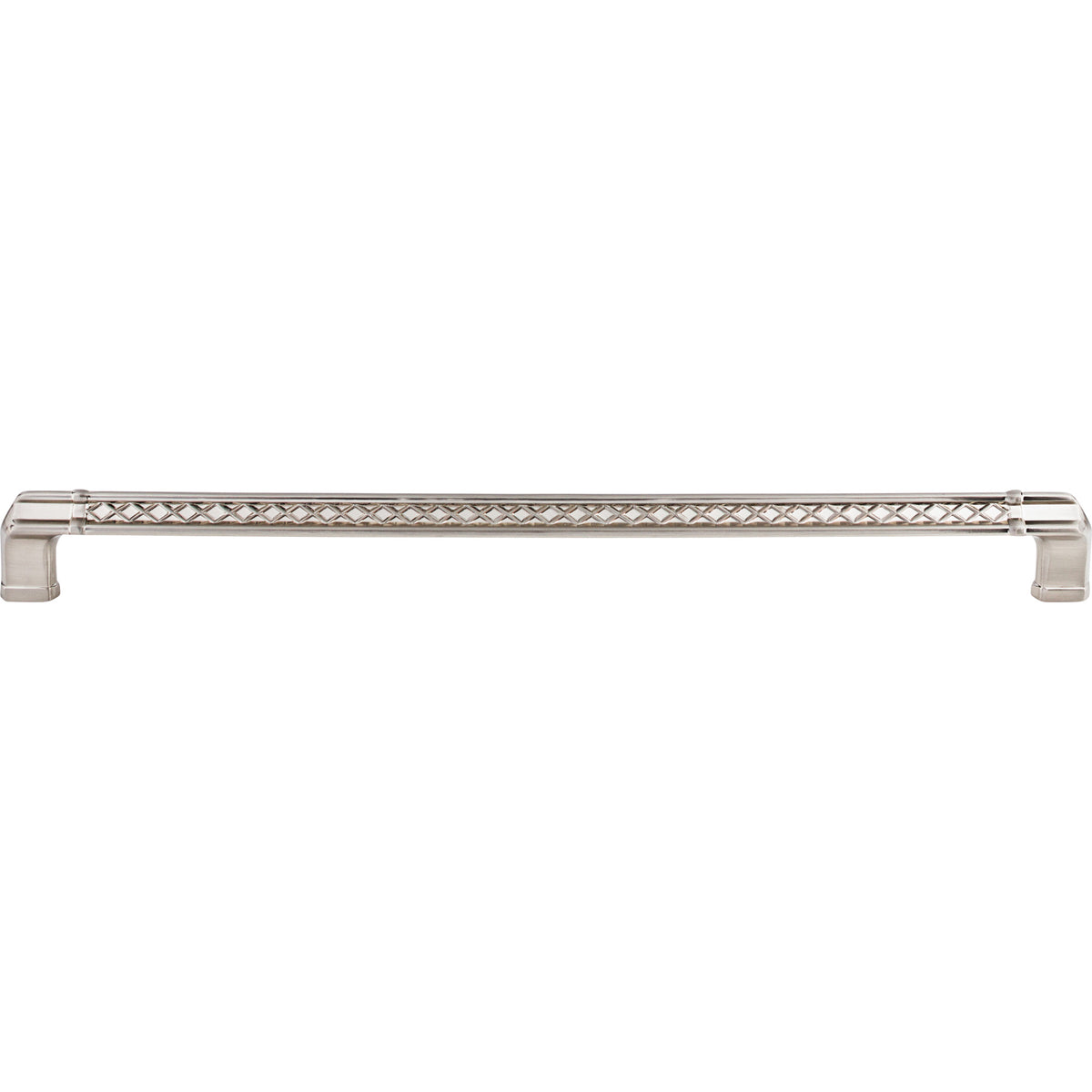 Top Knobs Tower Bridge Bar Pull in Brushed Satin Nickel
