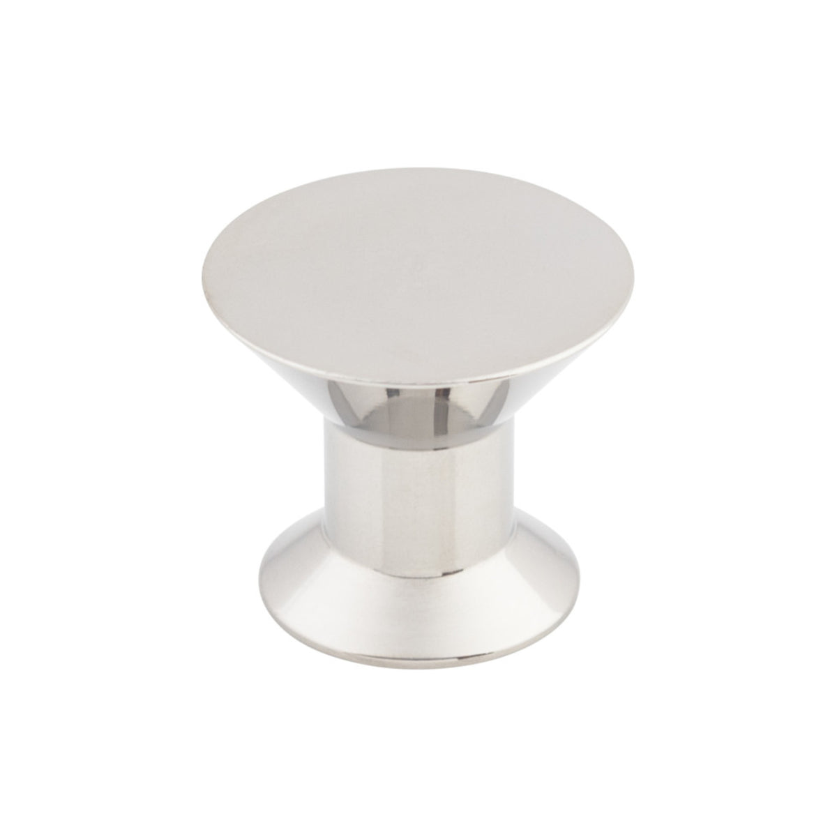 Top Knobs Indus Round Knob in Polished Stainless Steel