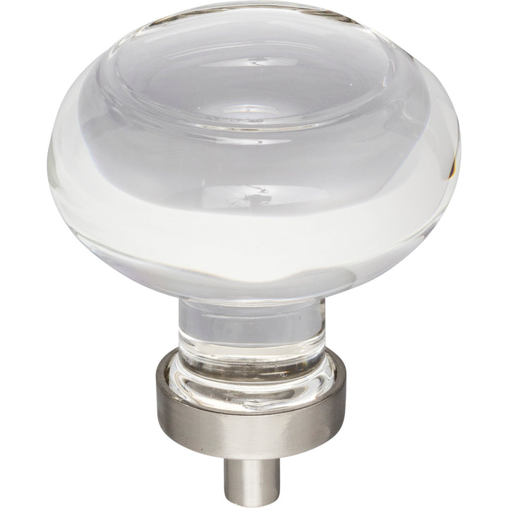 Harlow Button Glass Cabinet Knob