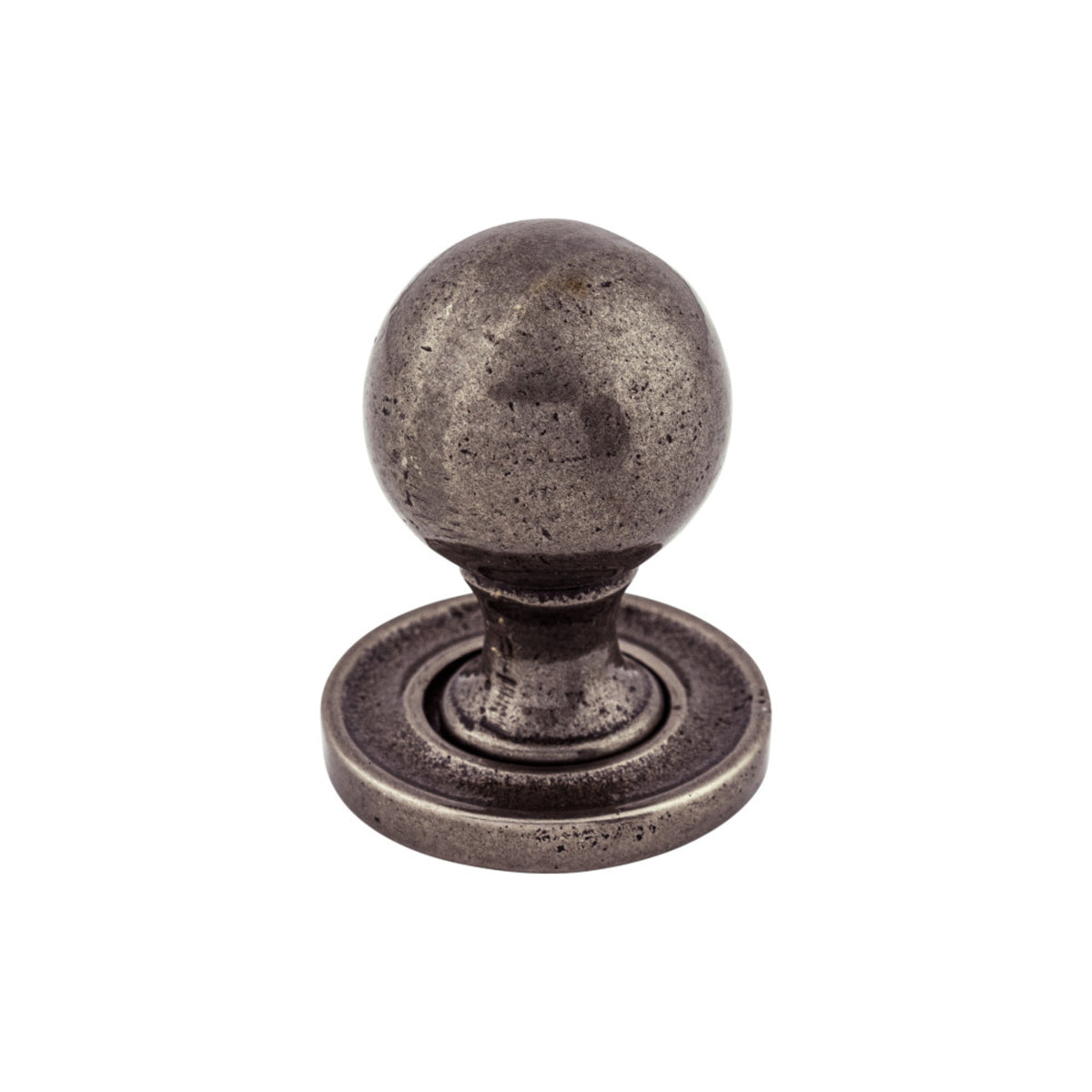 Top Knobs - Paris Smooth Round Knobs Cast Iron