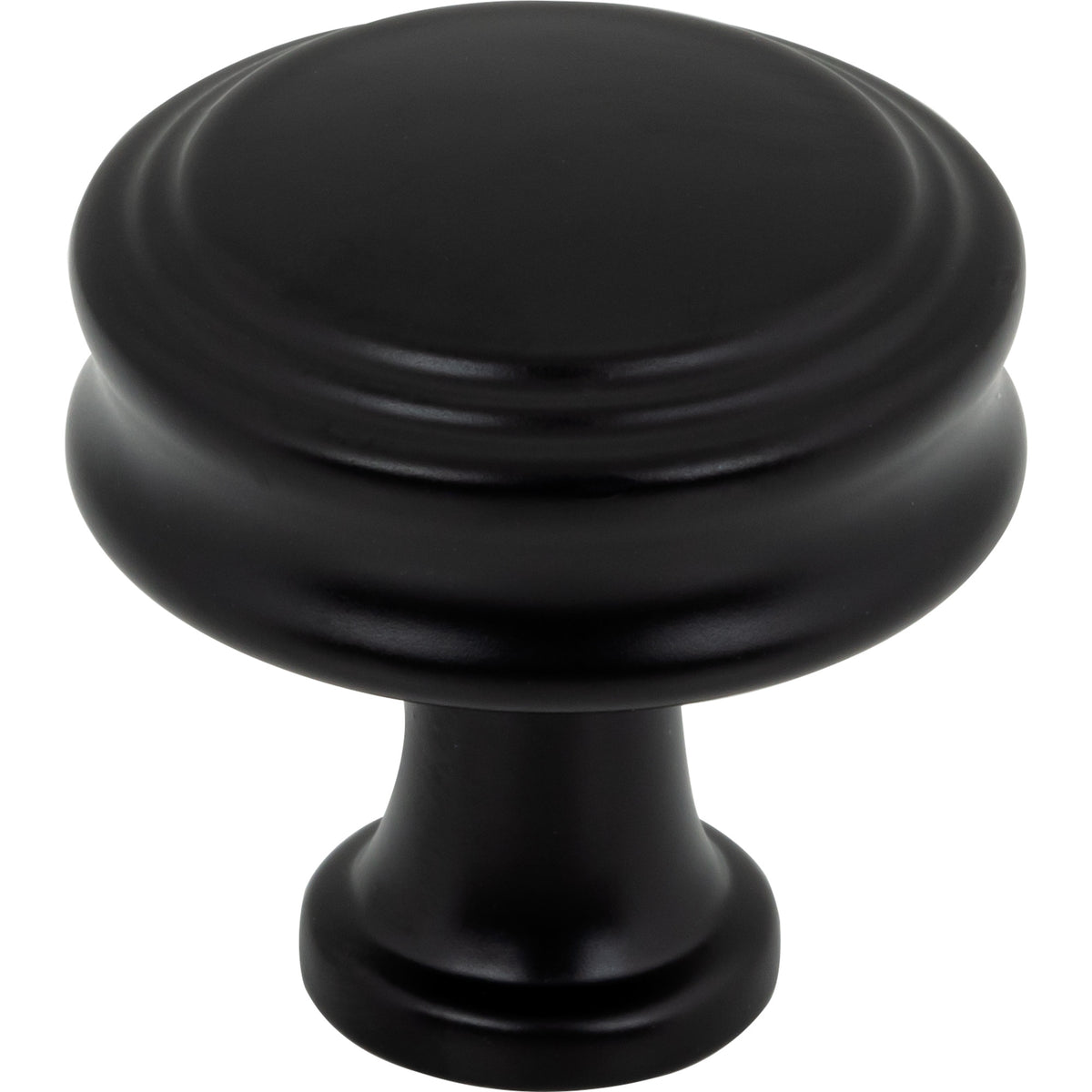 Top Knobs - Coddington Round Knobs Flat Black