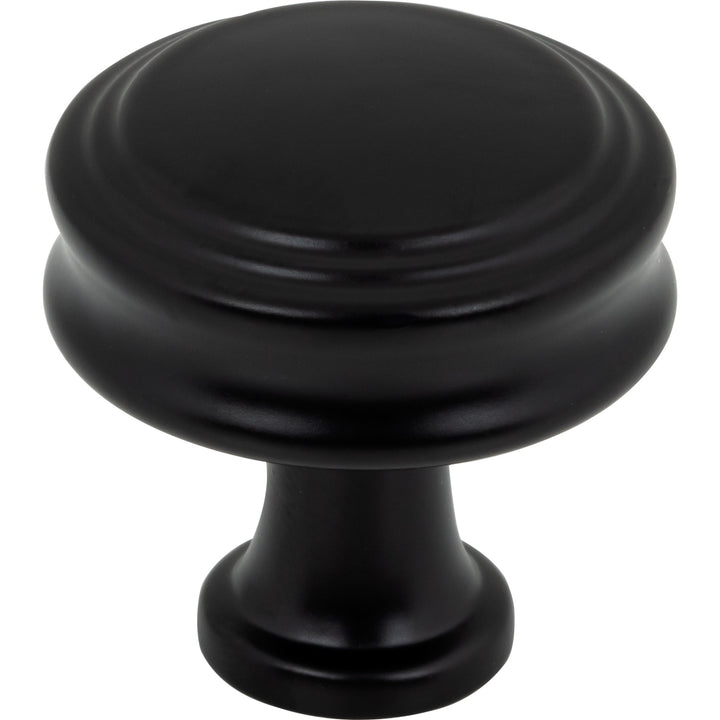 Top Knobs - Coddington Round Knobs Flat Black