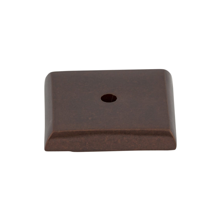 Top Knobs - Aspen Square Knob Backplates 1 1/4" Mahogany Bronze
