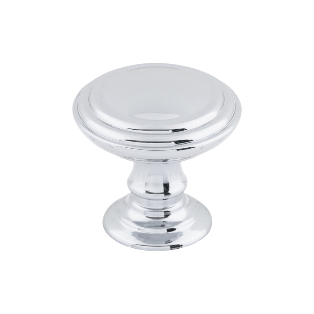 Top Knobs - Reeded Round Knobs 1 1/2" Polished Chrome