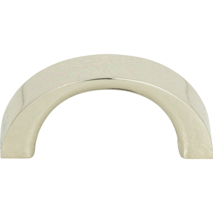 Atlas - Tableau Curved Pulls 1 7/16" Polished Nickel
