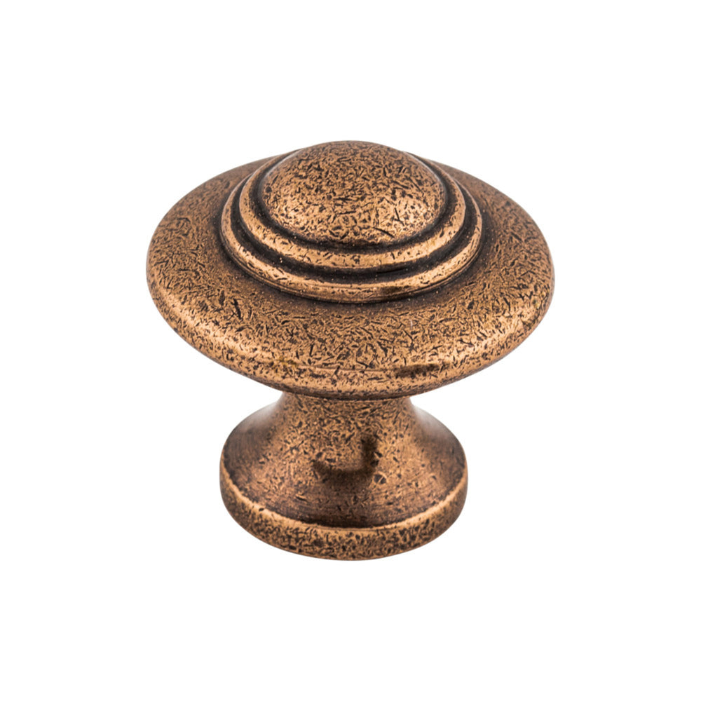 Top Knobs - Ascot Round Knobs Old English Copper