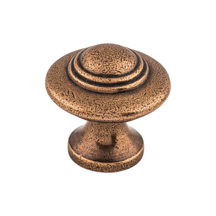 Top Knobs - Ascot Round Knobs Old English Copper