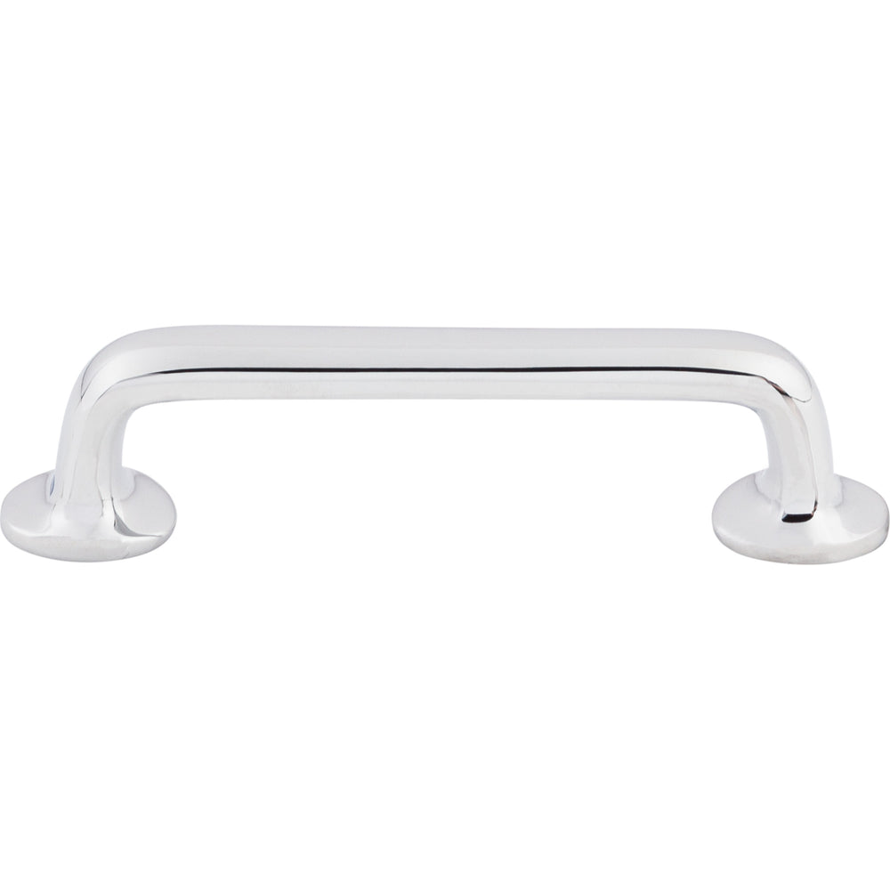 Top Knobs - Aspen II Rounded Bar Pulls 4" Polished Chrome