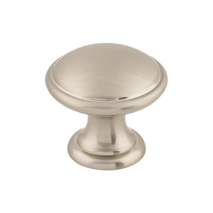 Top Knobs - Rounded Round Knobs Brushed Satin Nickel