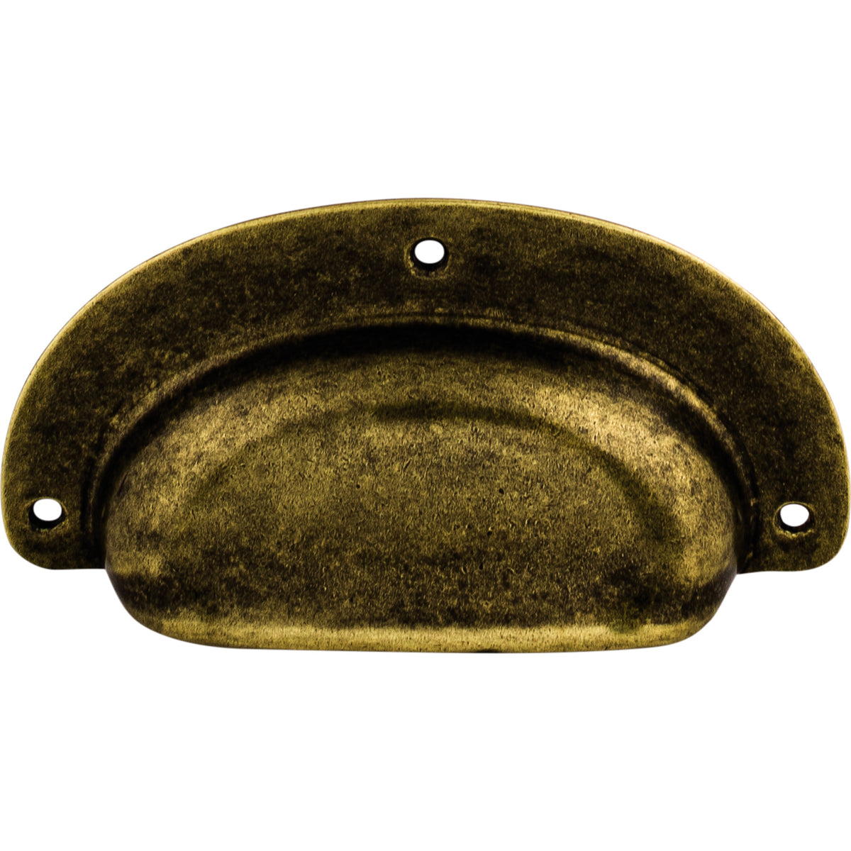 Top Knobs Mayfair 3-Hole Cup Pull in German Bronze