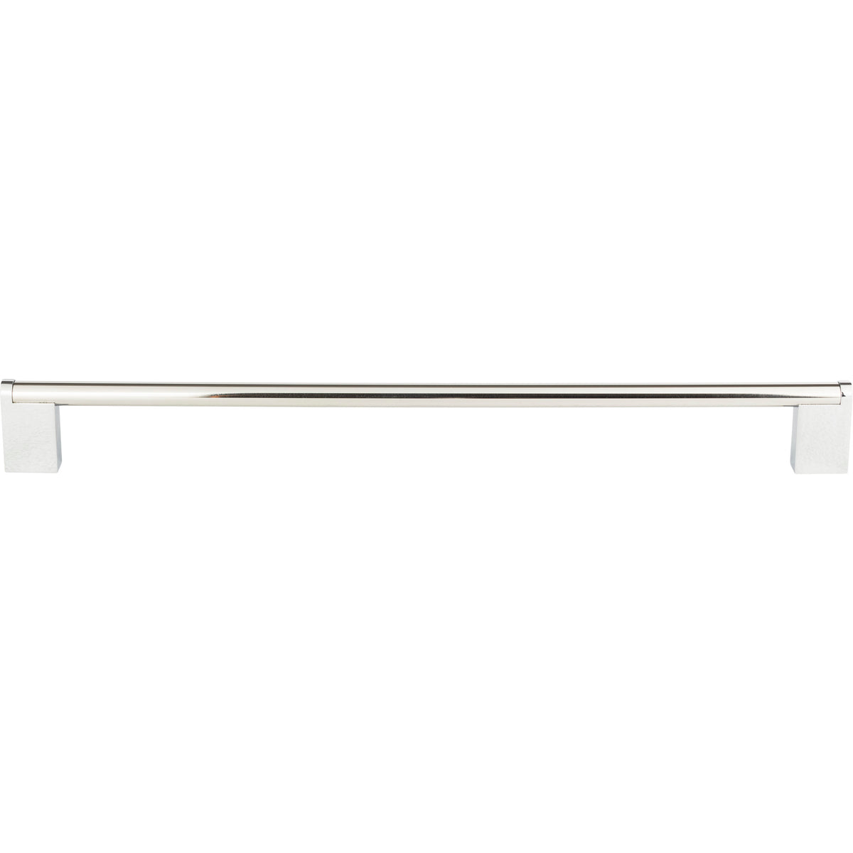 Atlas Round Point Bar Pull in Polished Stainless Steel