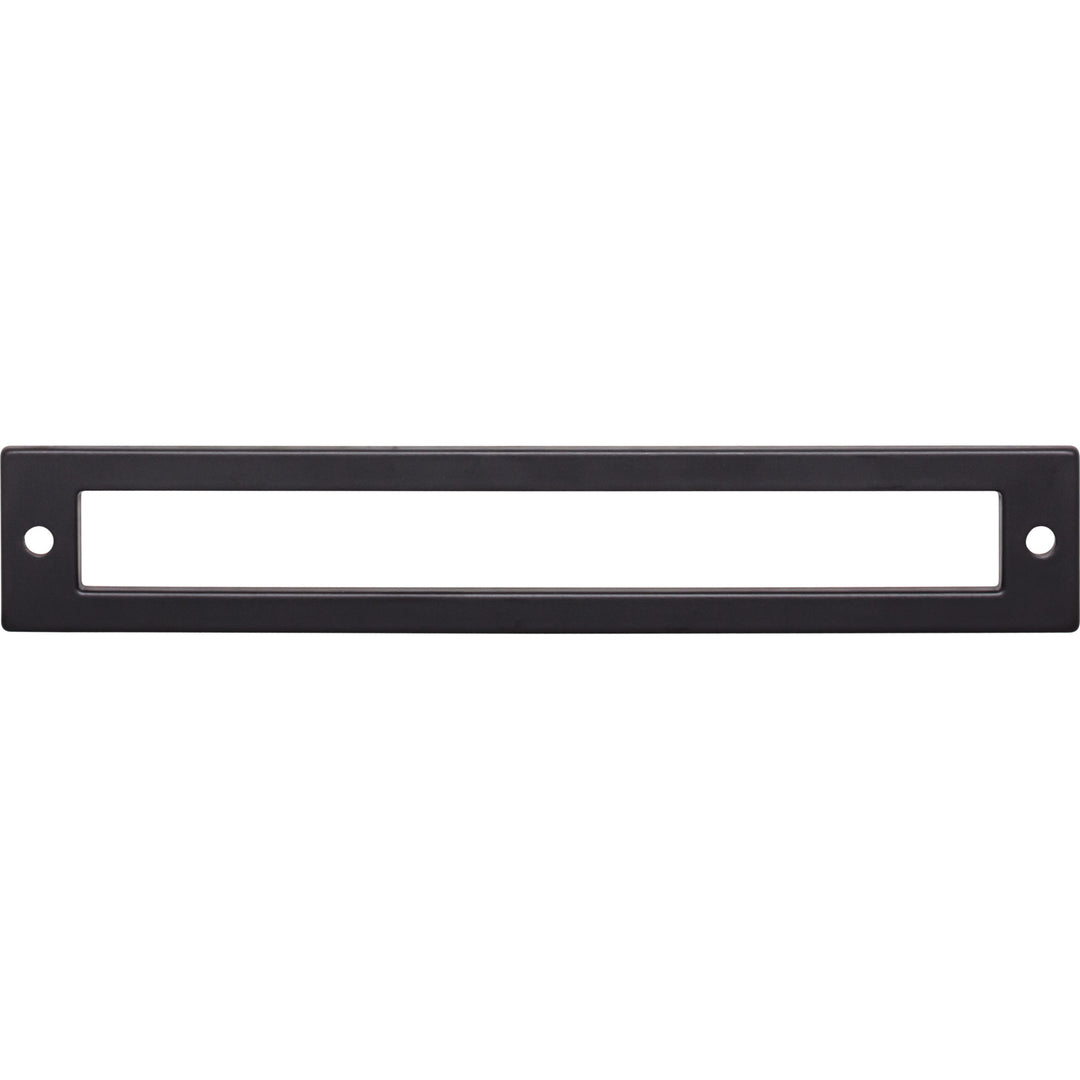 Top Knobs - Hollin Pull Backplates 6 5/16" Flat Black