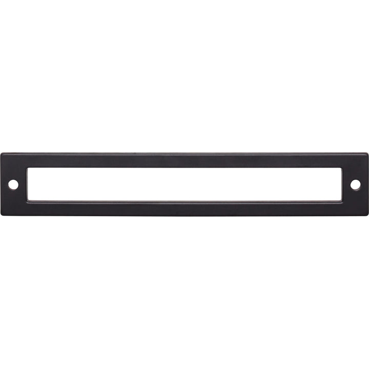 Top Knobs - Hollin Pull Backplates 6 5/16" Flat Black