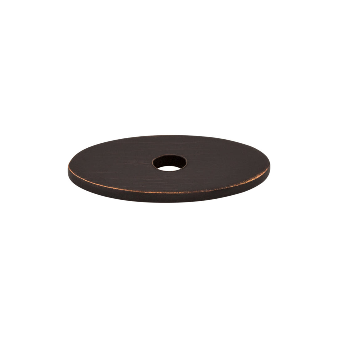 Top Knobs - Oval Knob Backplates 1 1/4" Tuscan Bronze