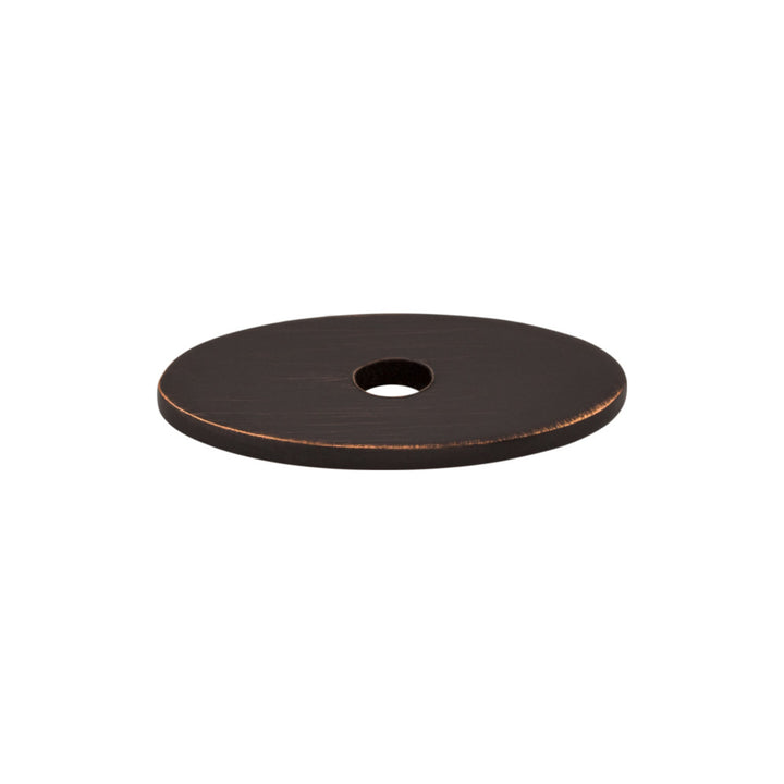 Top Knobs - Oval Knob Backplates 1 1/4" Tuscan Bronze