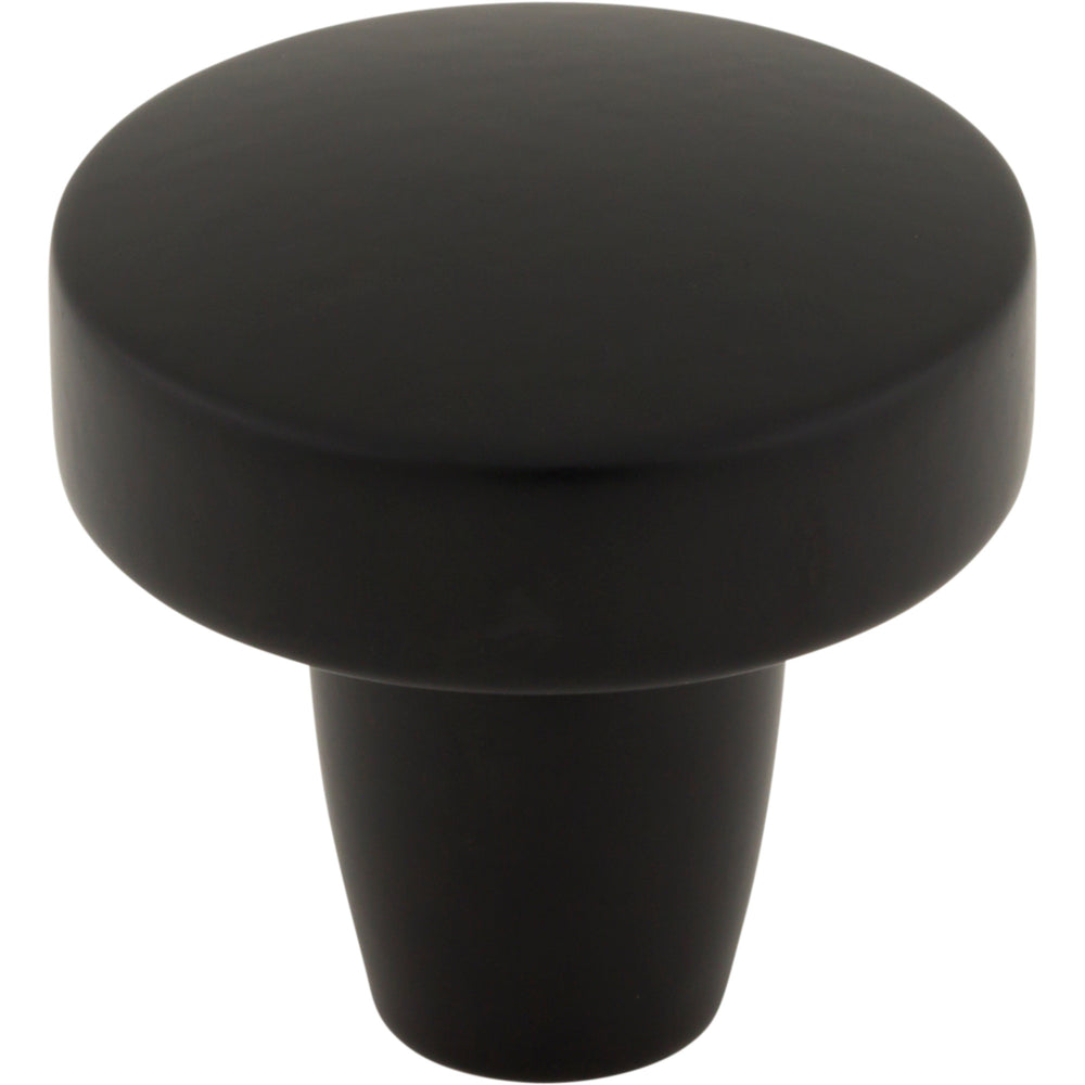 Top Knobs - Florham Round Knobs Flat Black TK3130BLK
