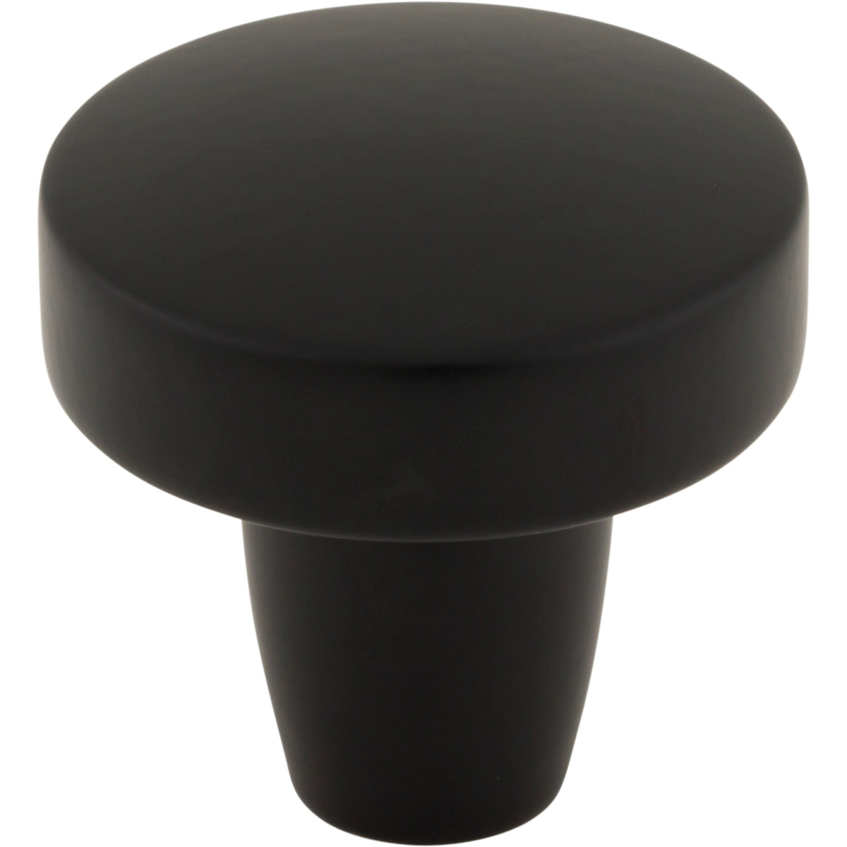 Top Knobs - Florham Round Knobs Flat Black TK3130BLK