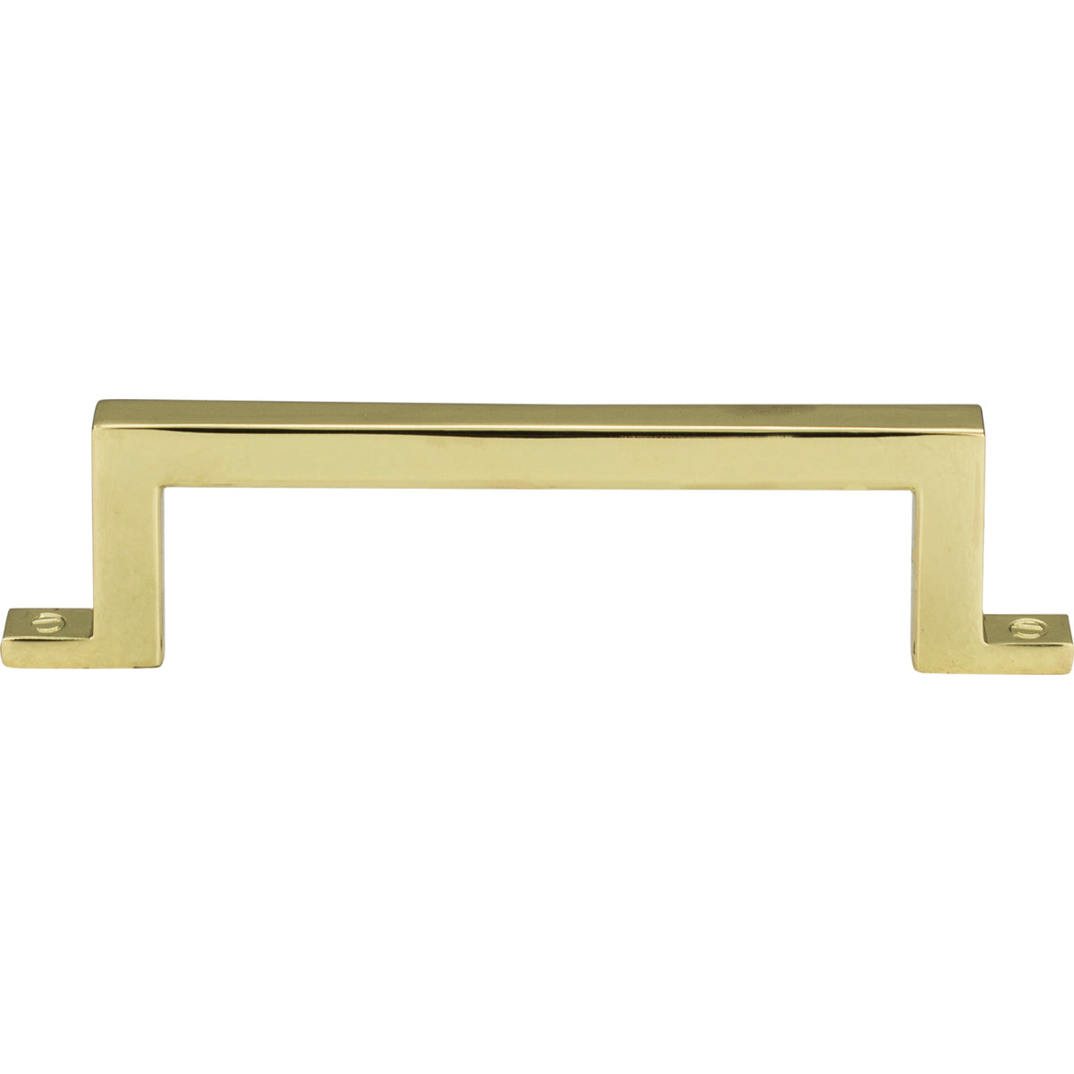 Atlas Campaign Bar Pull in Polished Brass