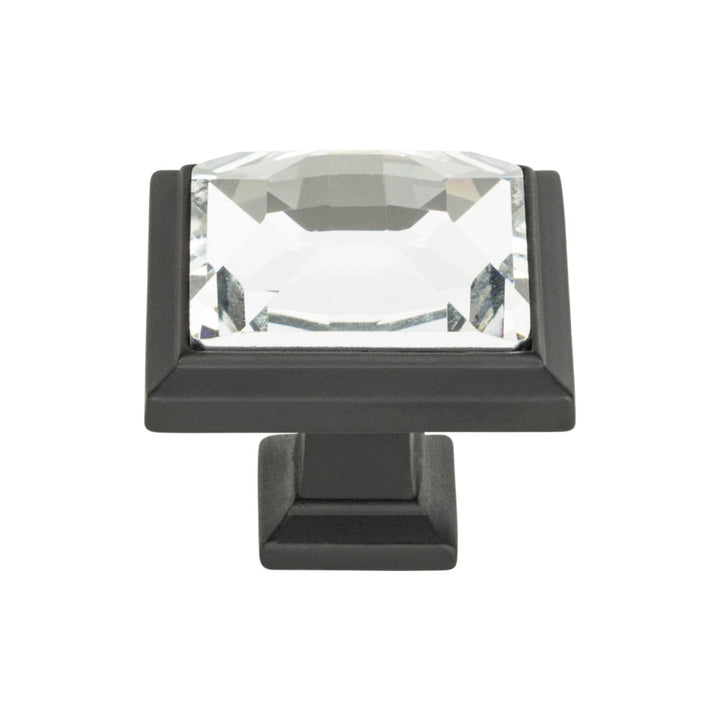 Crystal Square Knob