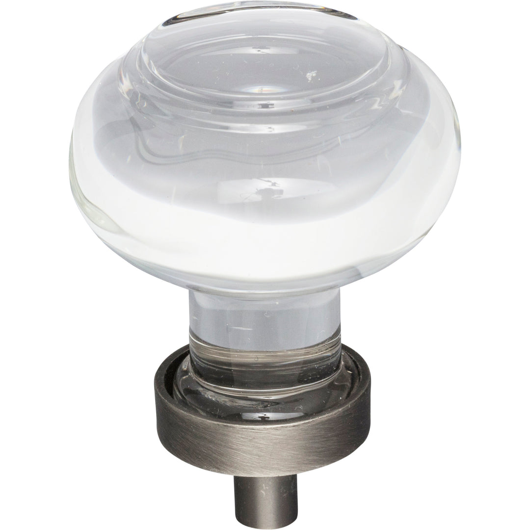 Harlow Button Glass Cabinet Knob