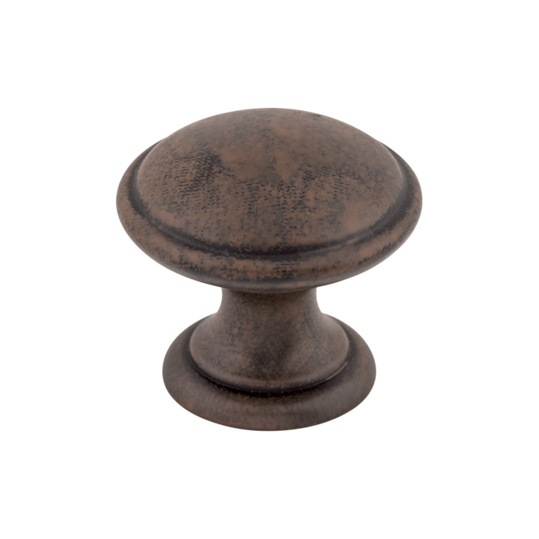 Top Knobs - Rounded Round Knobs Patina Rouge