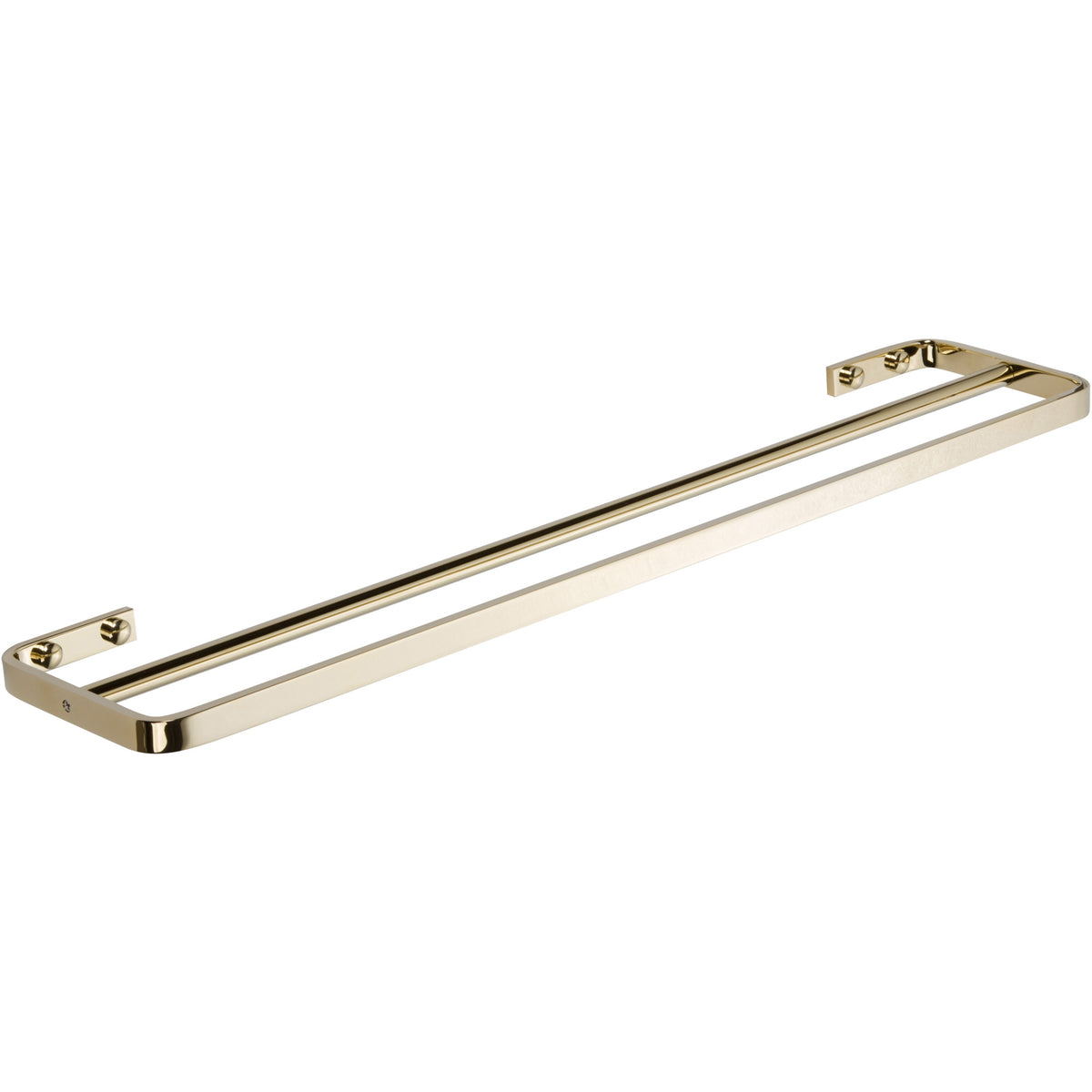 Atlas Solange Double Wall Mounted Towel Bar in French Gold