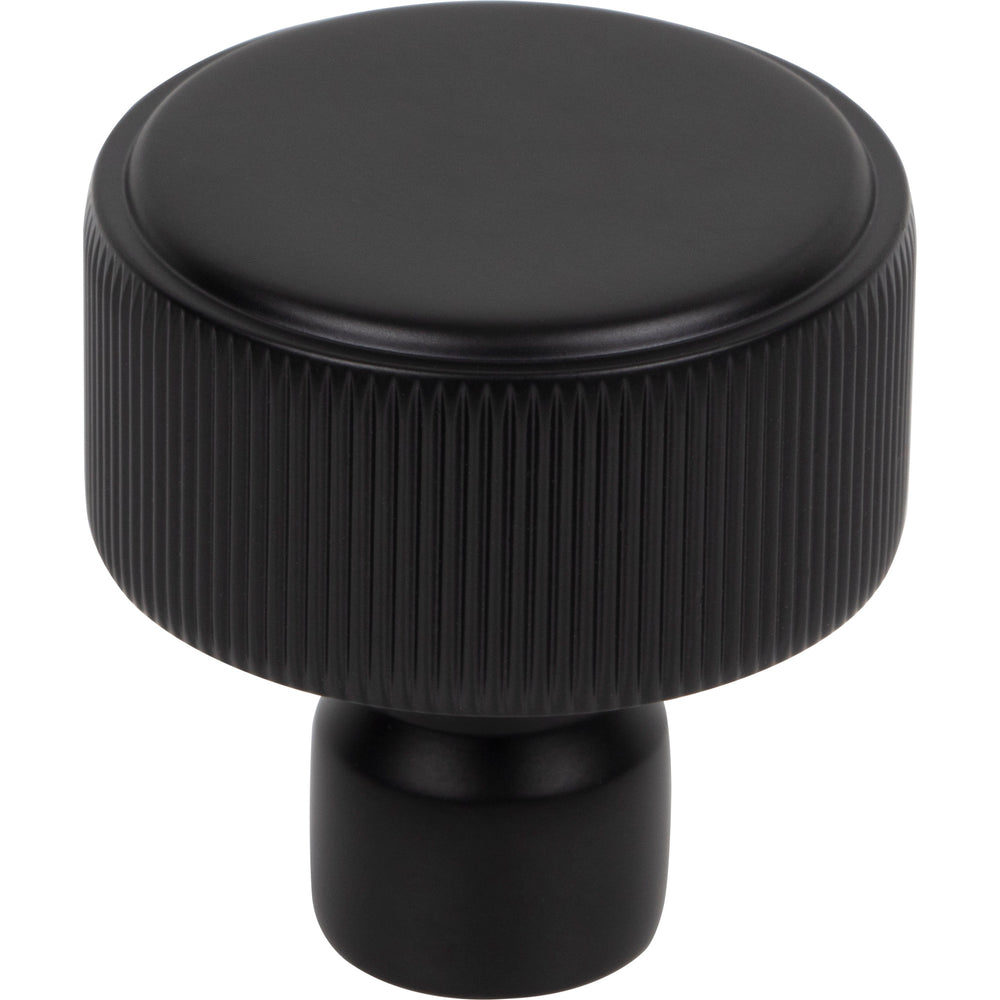 Top Knobs - Dempsey Round Knobs Flat Black
