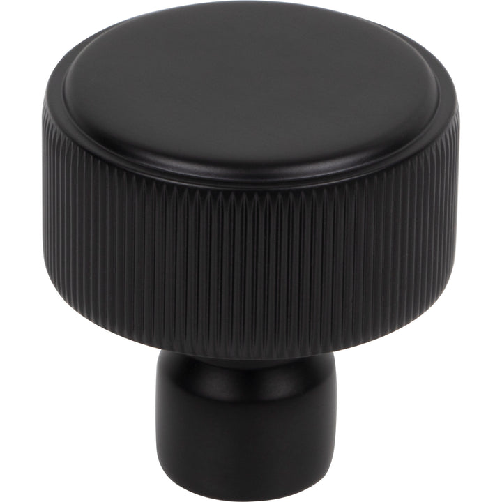 Top Knobs - Dempsey Round Knobs Flat Black