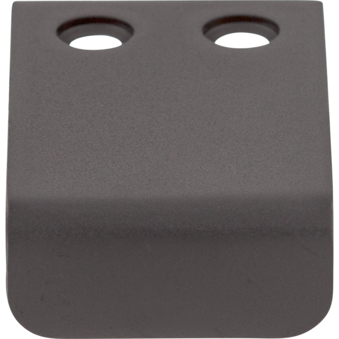 Top Knobs - Tab Finger Pulls 7/16" Flat Black