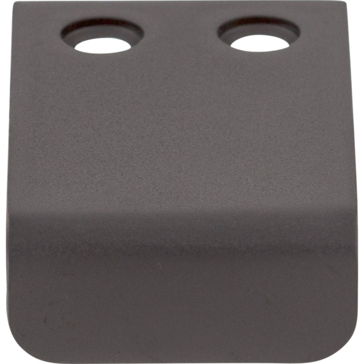 Top Knobs - Tab Finger Pulls 7/16" Flat Black