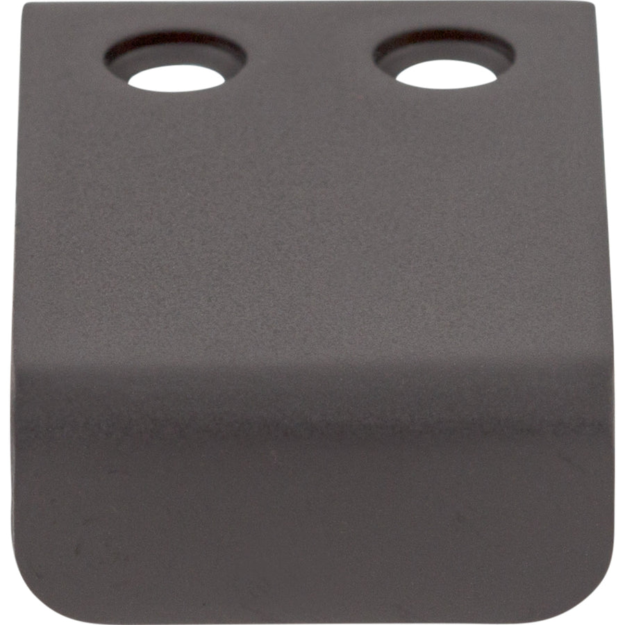 Top Knobs - Tab Finger Pulls 7/16" Flat Black