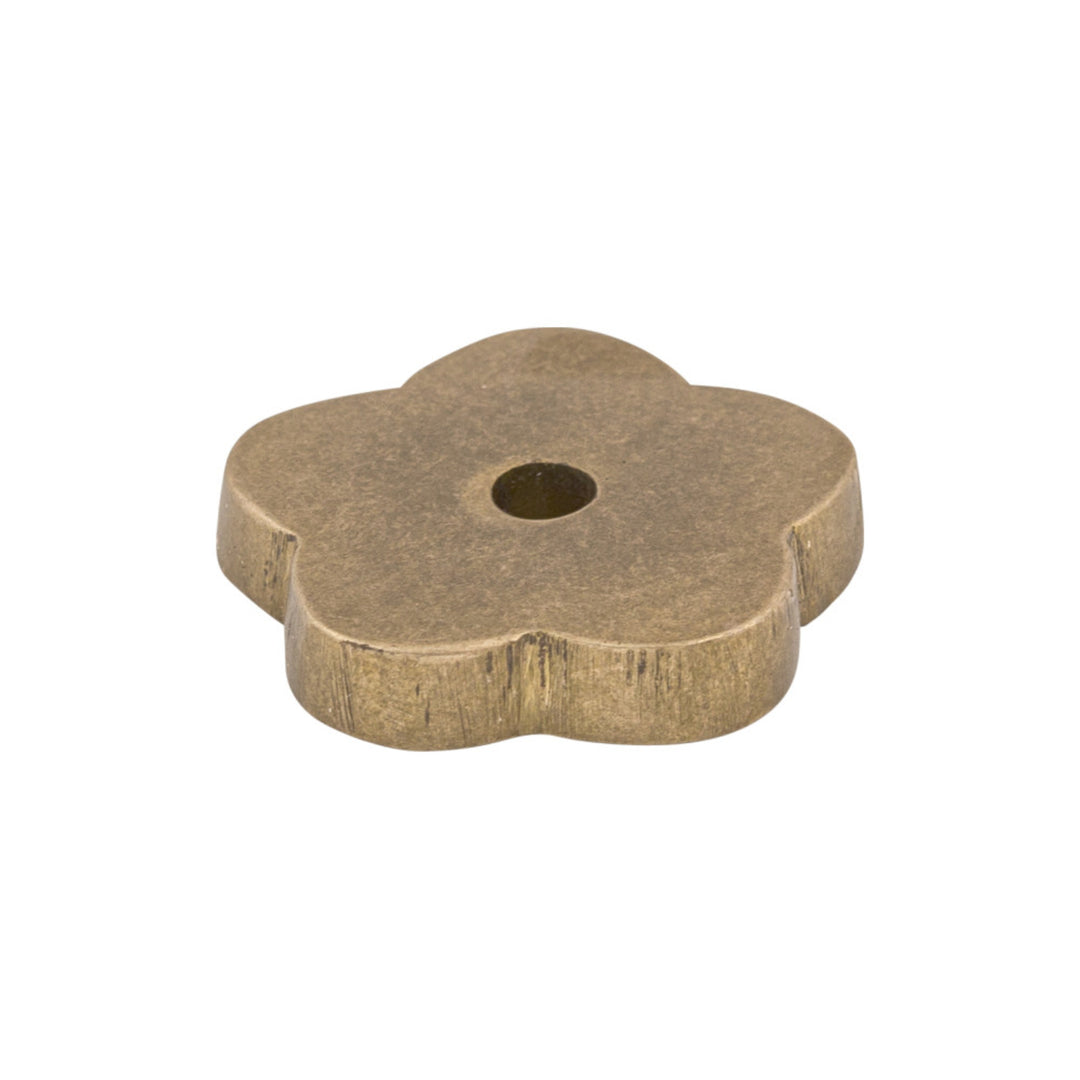 Top Knobs - Aspen Flower Knob Backplates Light Bronze