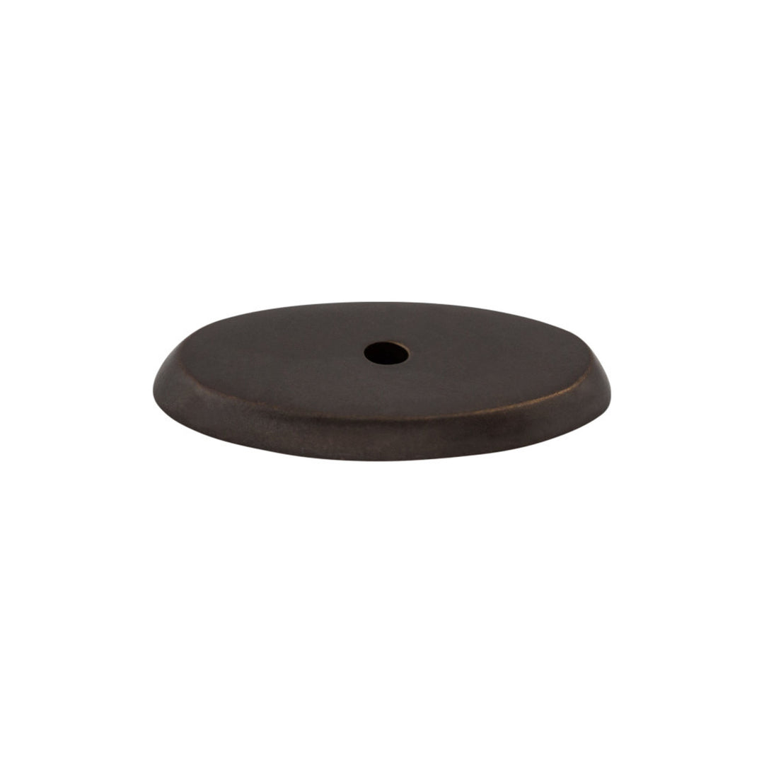 Top Knobs - Aspen Oval Knob Backplates 1 3/4" Medium Bronze