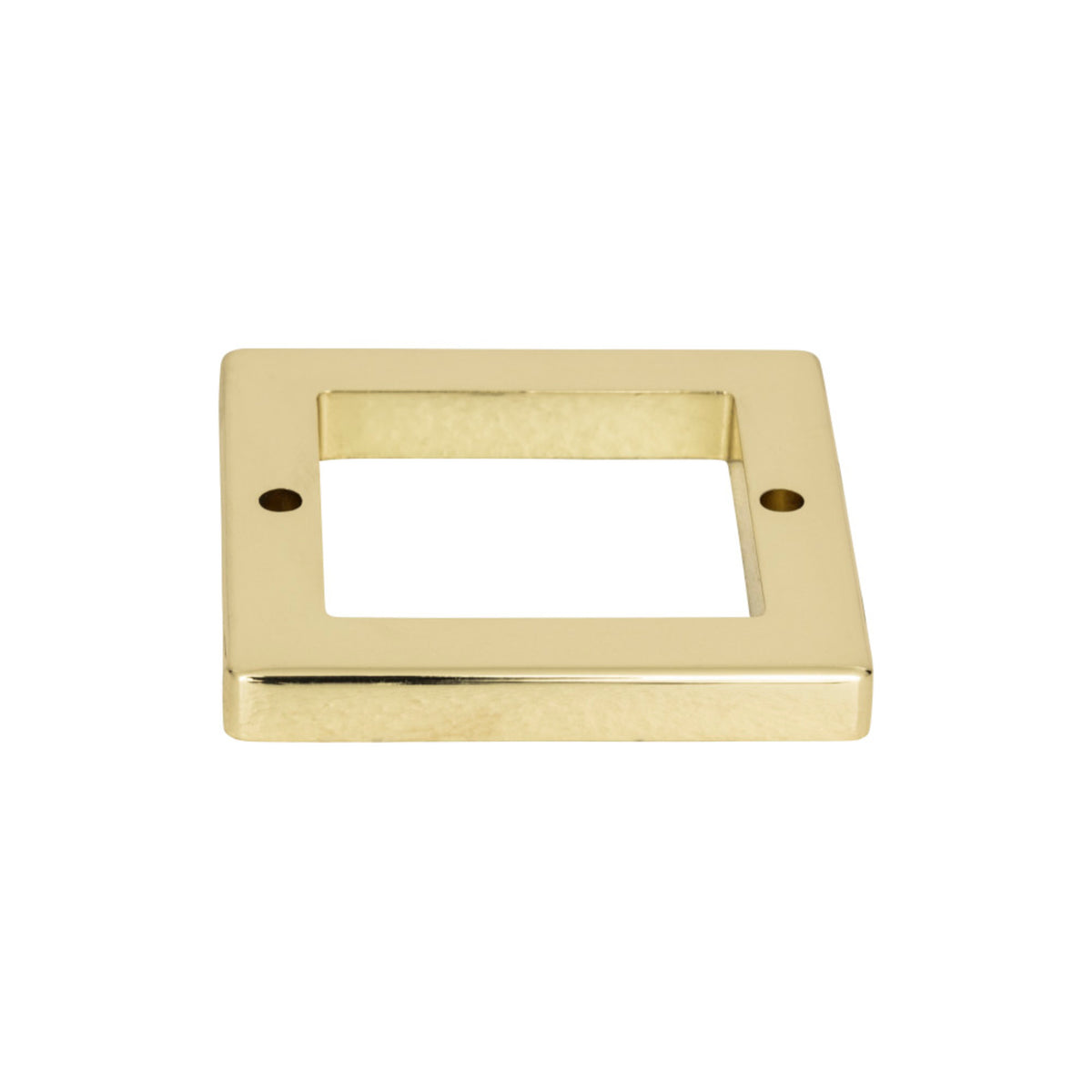 Atlas Tableau Square Pull Backplate in French Gold
