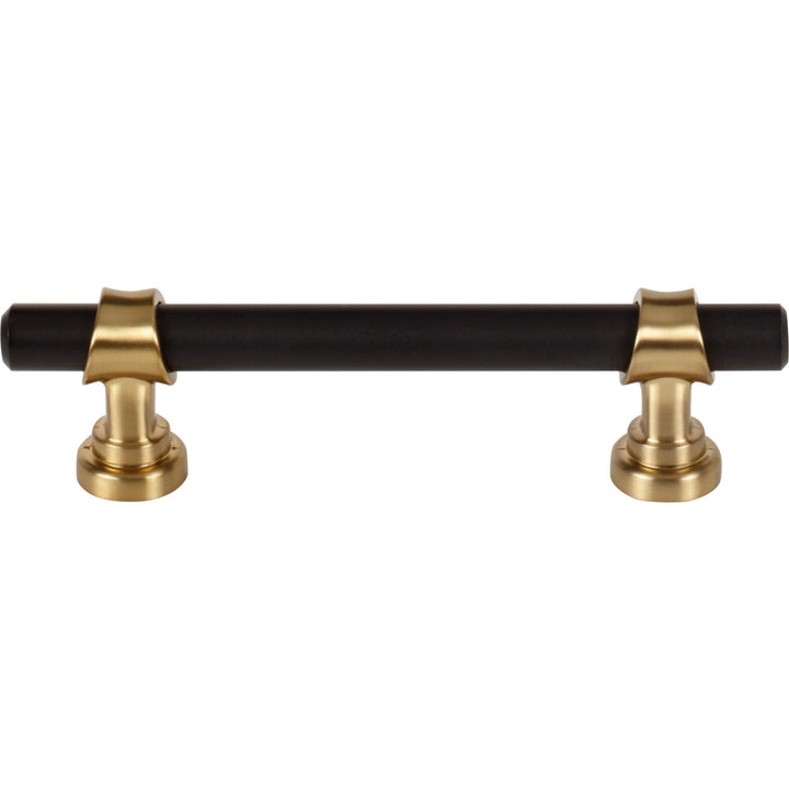 Top Knobs - Bit Bar Pulls (M1197) 3 3/4" Flat Black and Honey Bronze