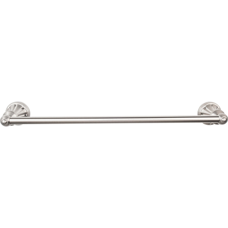 Top Knobs - Hudson Bath Towel Bar Singles 30" Brushed Satin Nickel