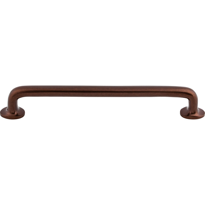 Top Knobs - Aspen Rounded Bar Pulls 9" Mahogany Bronze