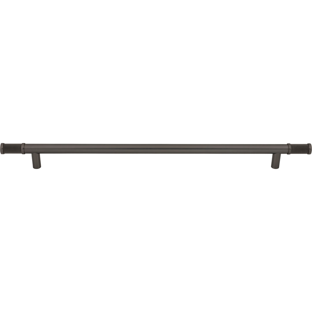 Top Knobs - Burnham Bar Pull TK-Burnham Appliance Pulls 18" Ash Gray