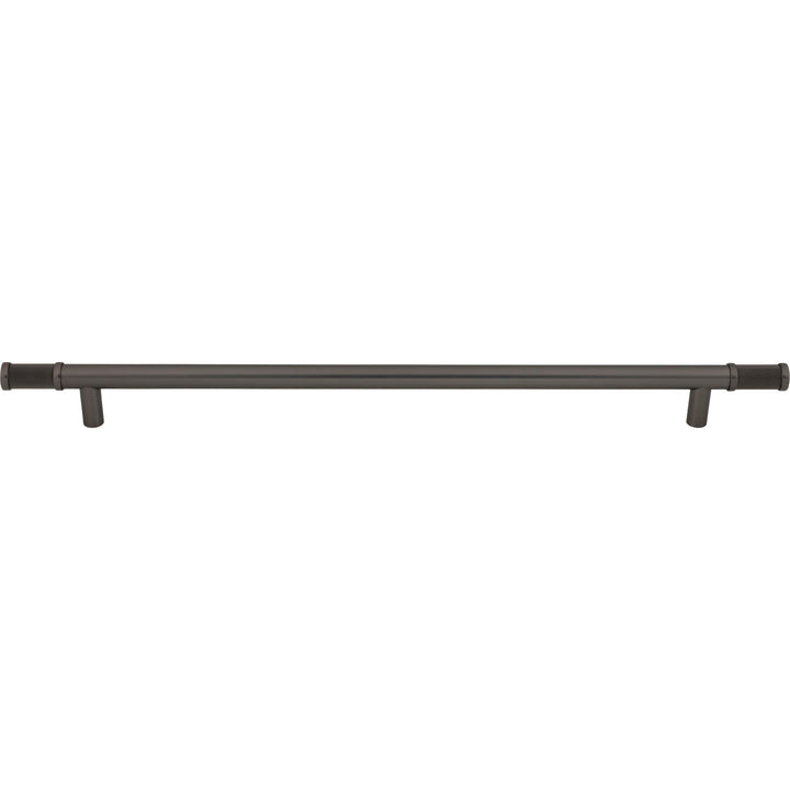 Top Knobs - Burnham Bar Pull TK-Burnham Appliance Pulls 18" Ash Gray