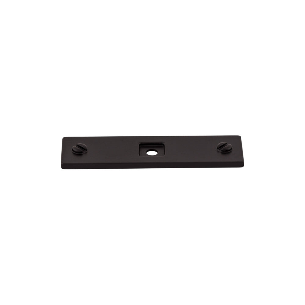 Top Knobs - Channing Backplates Flat Black